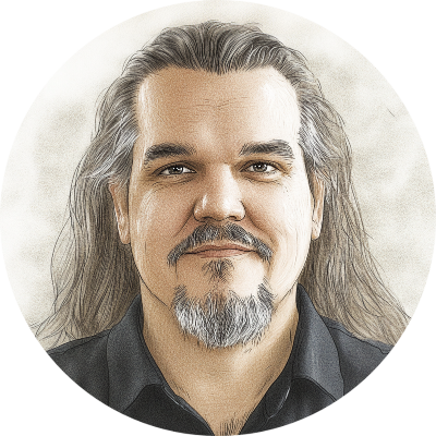 stilisiertes Bild von Michael Huber, der mpu-safari betreibt und den Mini-MPU-Kurs gemacht hat